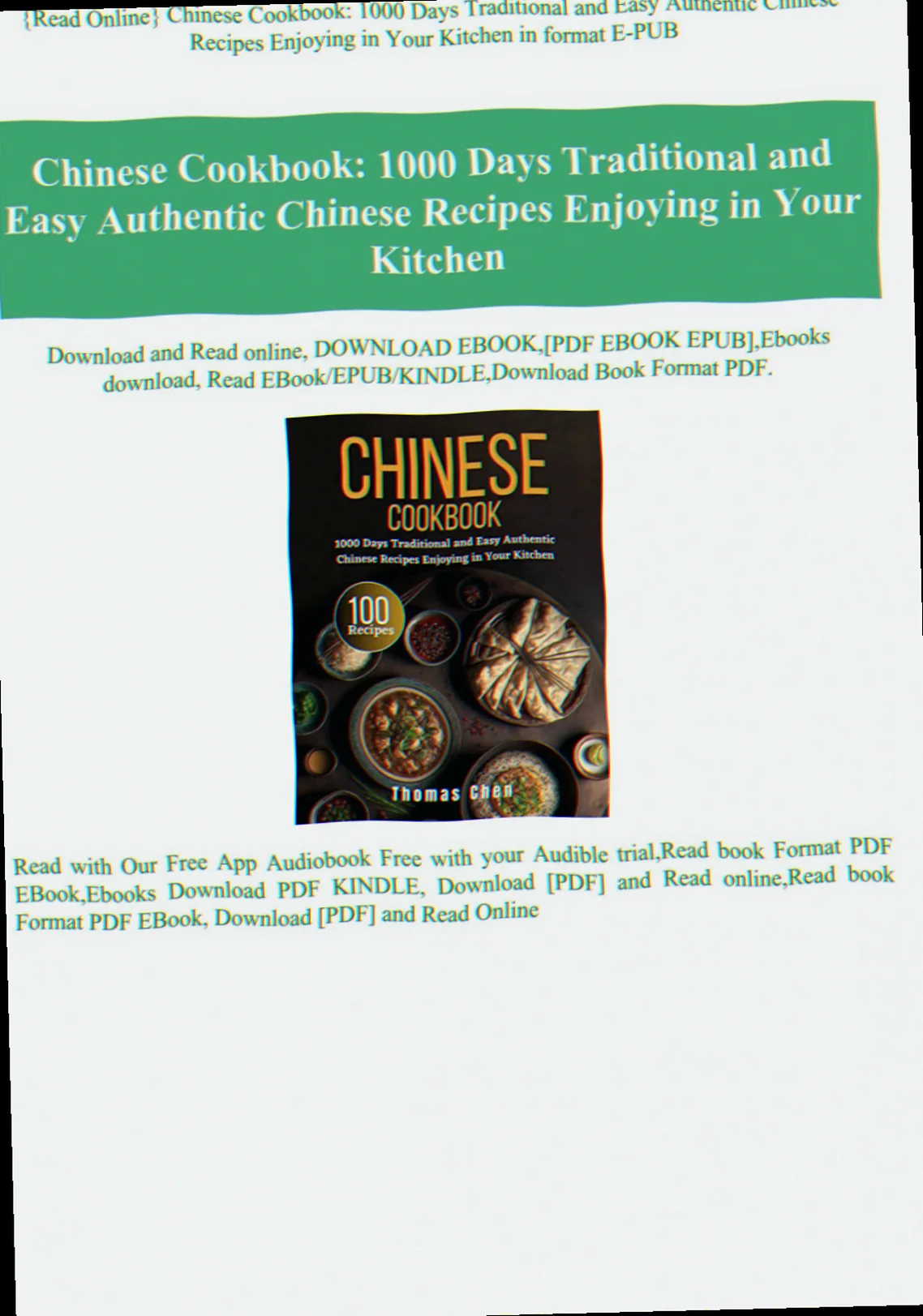 1000 authentic recipes chinese cookbook