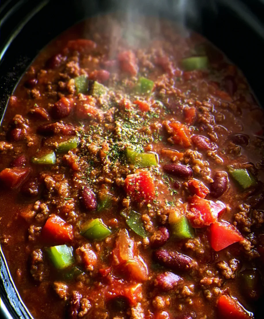 Easy chili recipe crock pot