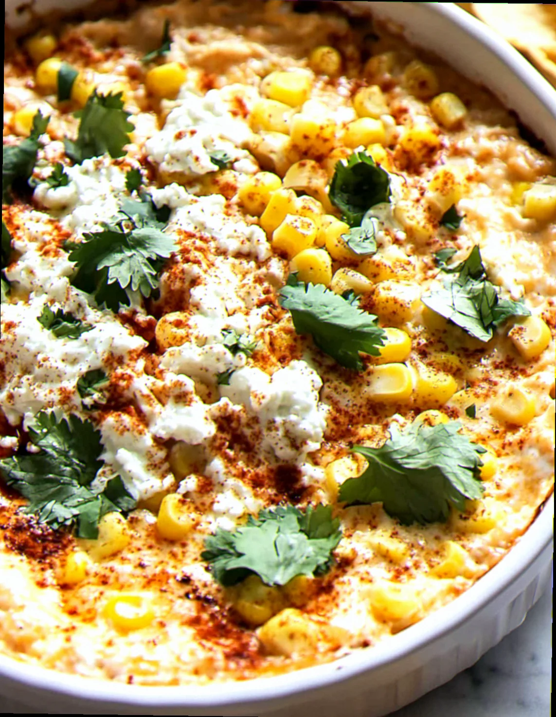 Mexican street corn dip recipe