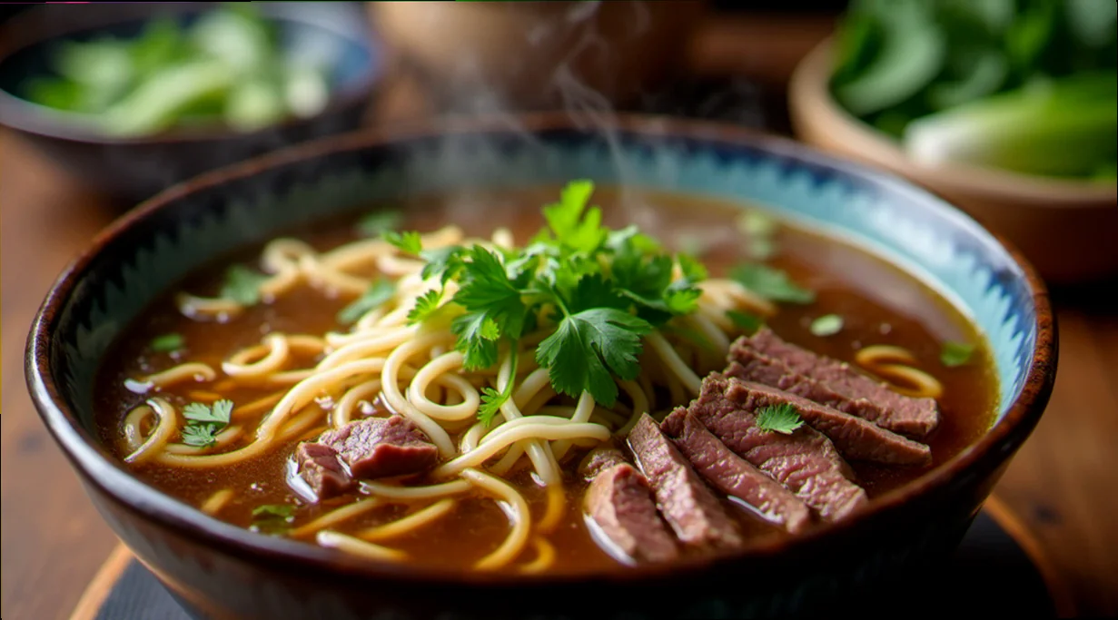 Taiwanese beef noodle soup recipe