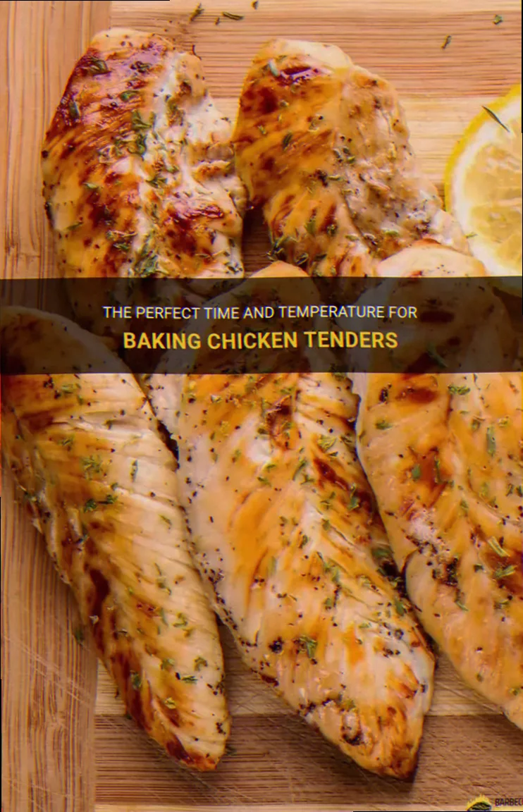 Temperature for baking chicken tenders