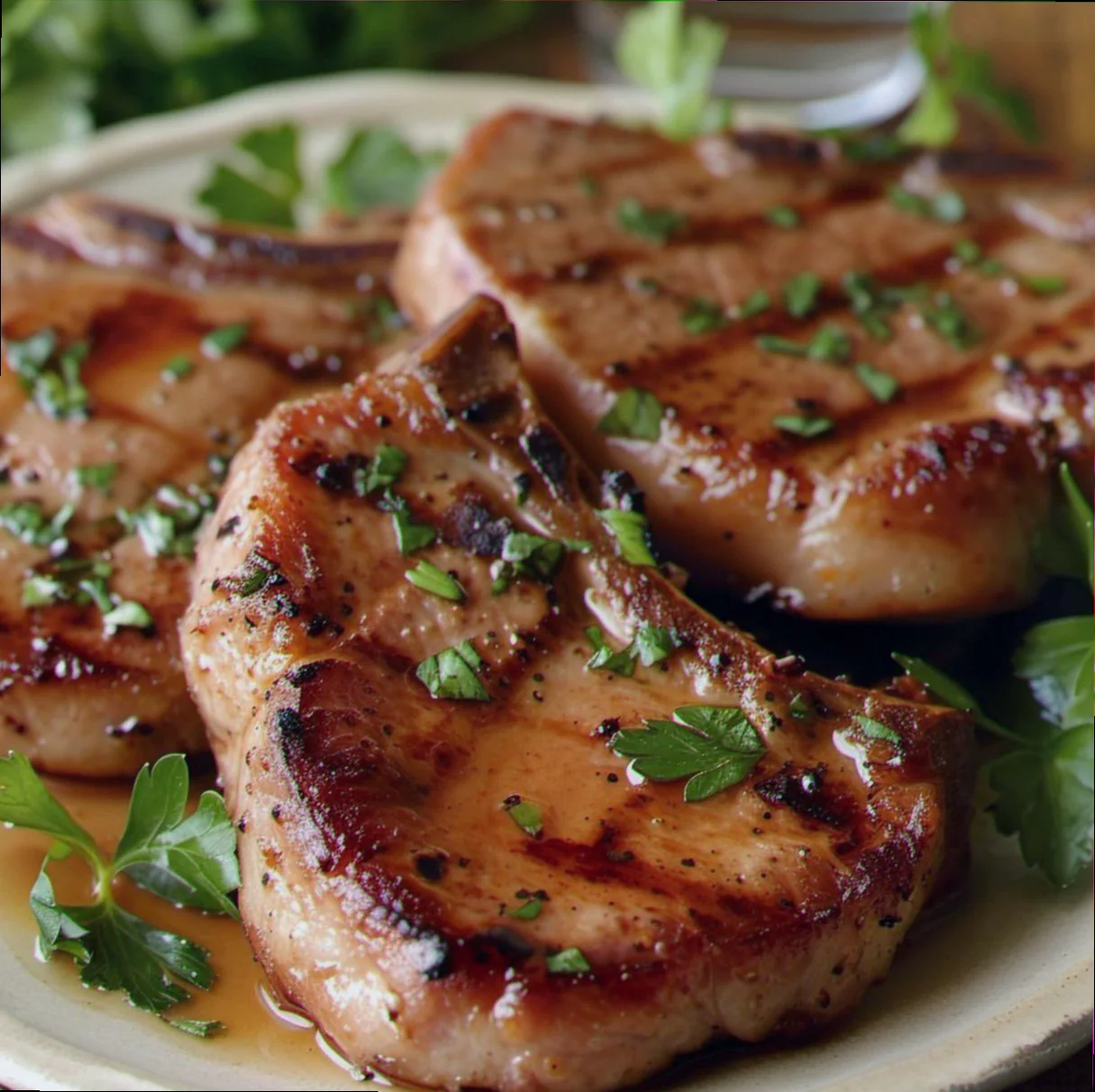 Thin sliced pork chop recipe