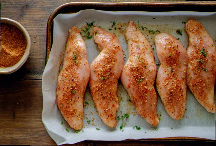 What temperature to bake chicken tenderloins